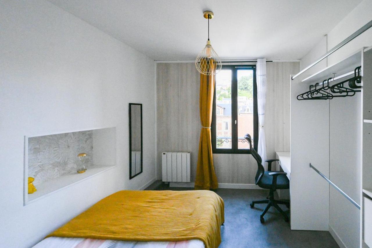Verdun Dore - Parking Gratuit, Netflix, Balcon, Internet Fibre - 2 Ch Le Havre Exteriör bild