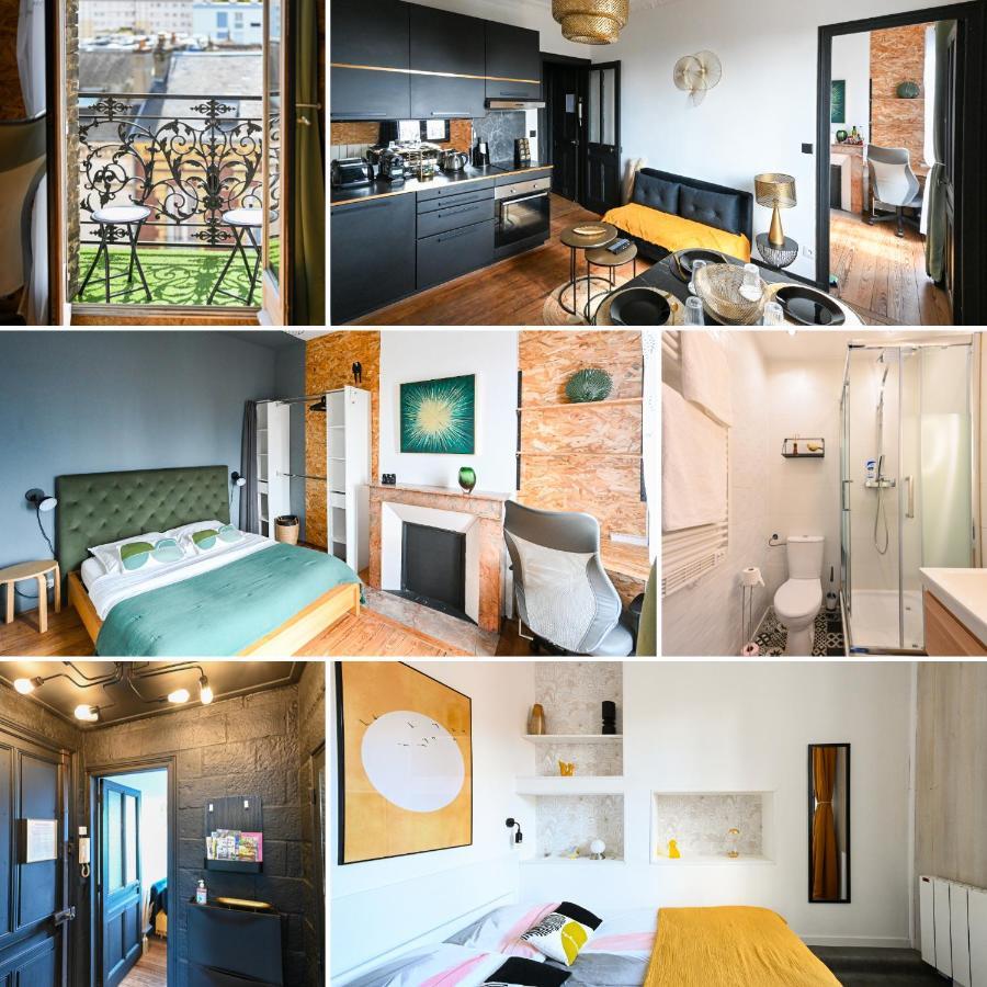 Verdun Dore - Parking Gratuit, Netflix, Balcon, Internet Fibre - 2 Ch Le Havre Exteriör bild