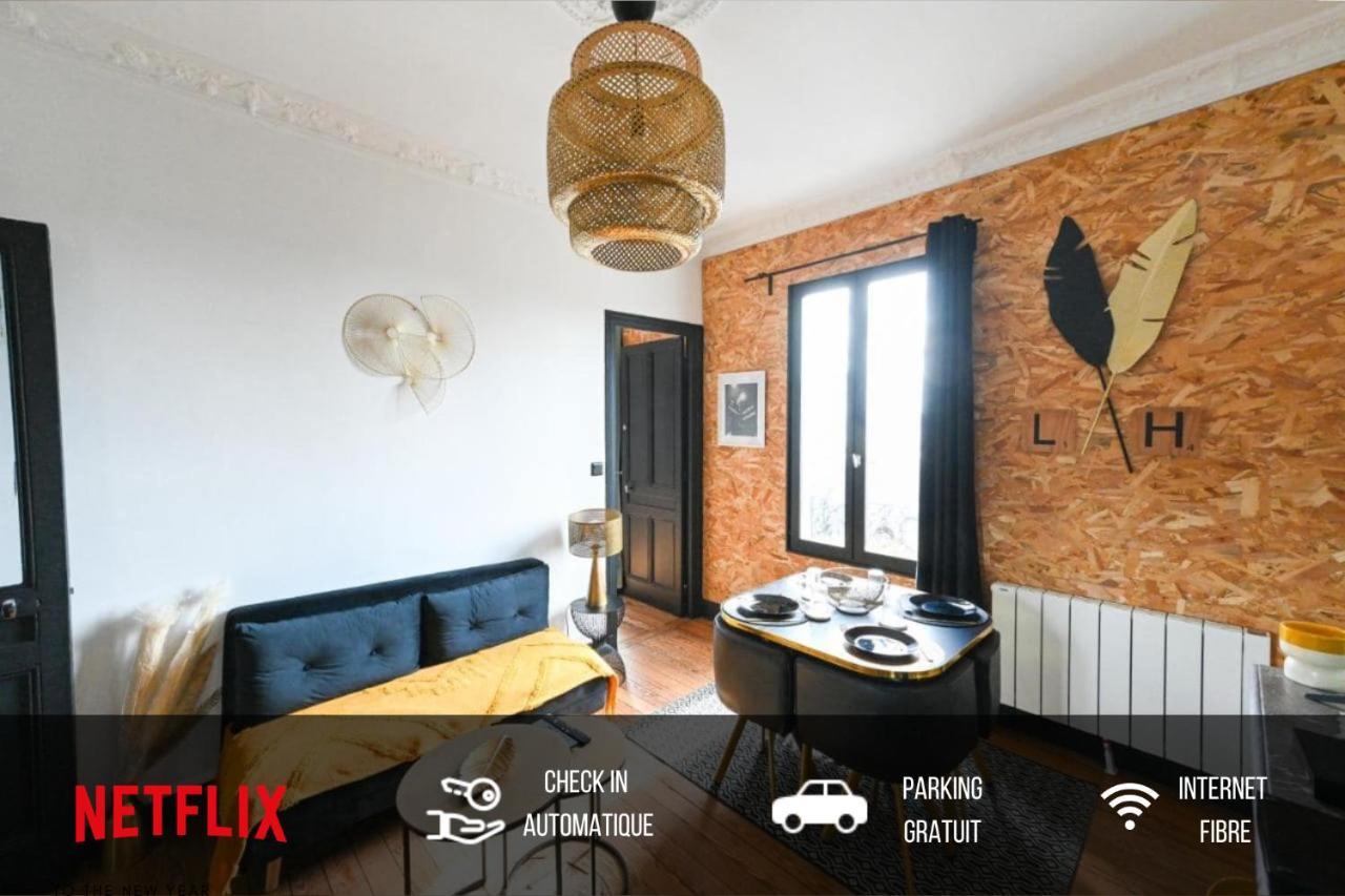 Verdun Dore - Parking Gratuit, Netflix, Balcon, Internet Fibre - 2 Ch Le Havre Exteriör bild